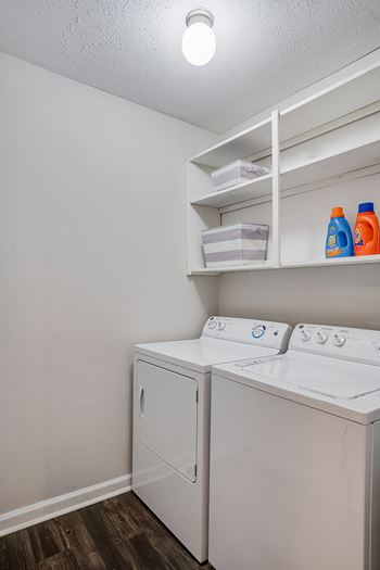 Full-size washer/dryer